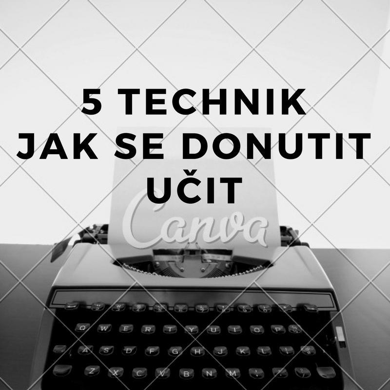 Jak se k něčemu donutit?