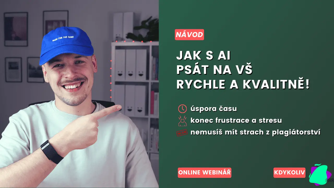 psaní diplomové práce s AI, AI pro psaní diplomky, AI nástroje pro psaní BP